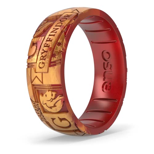 Enso Rings Wizarding World of Harry Potter Collection - Comfortable Silicone Rings - Gryffindor - 8