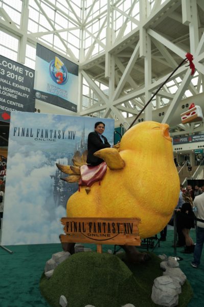 Fat Chocobo scaled - E3: My First E3 Experience