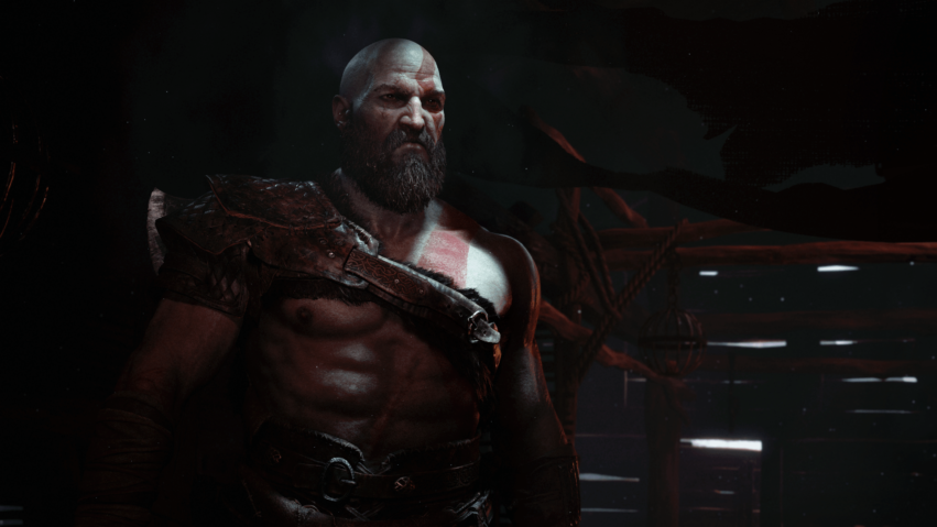 GOW Screen House PS4 002 - E3: My First E3 Experience