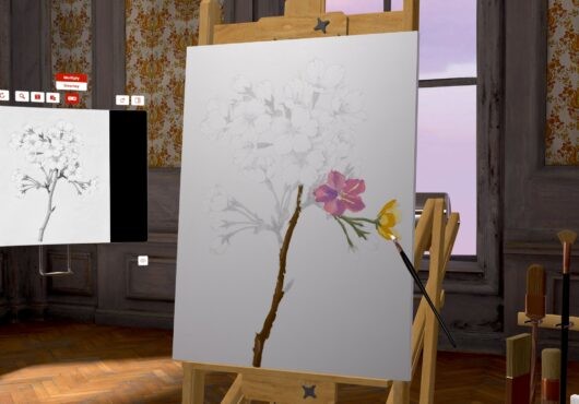 Projection 530x370 1 - Vermillion VR Review - Painting in VR